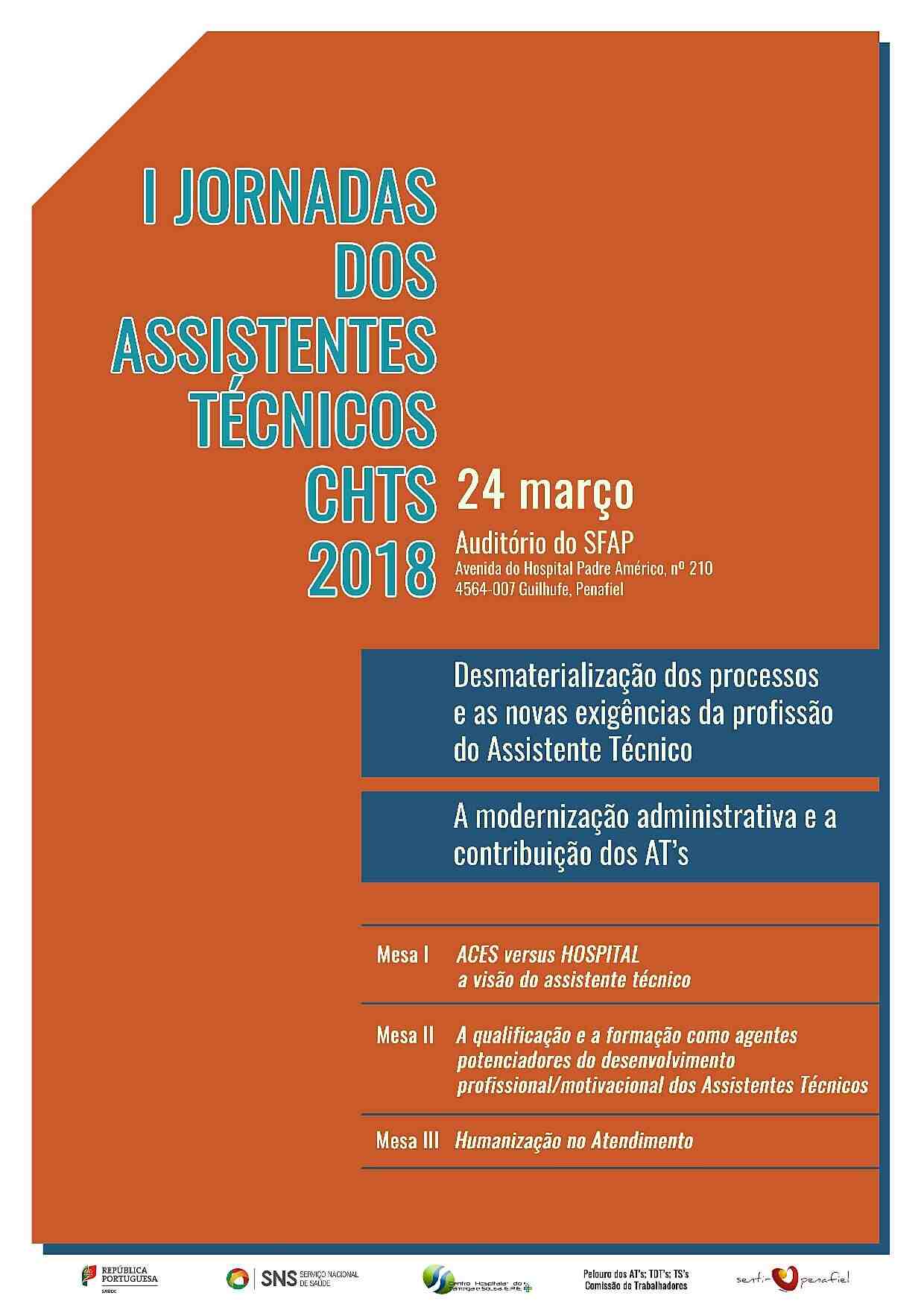 I Jornadas Assistentes Técnicos